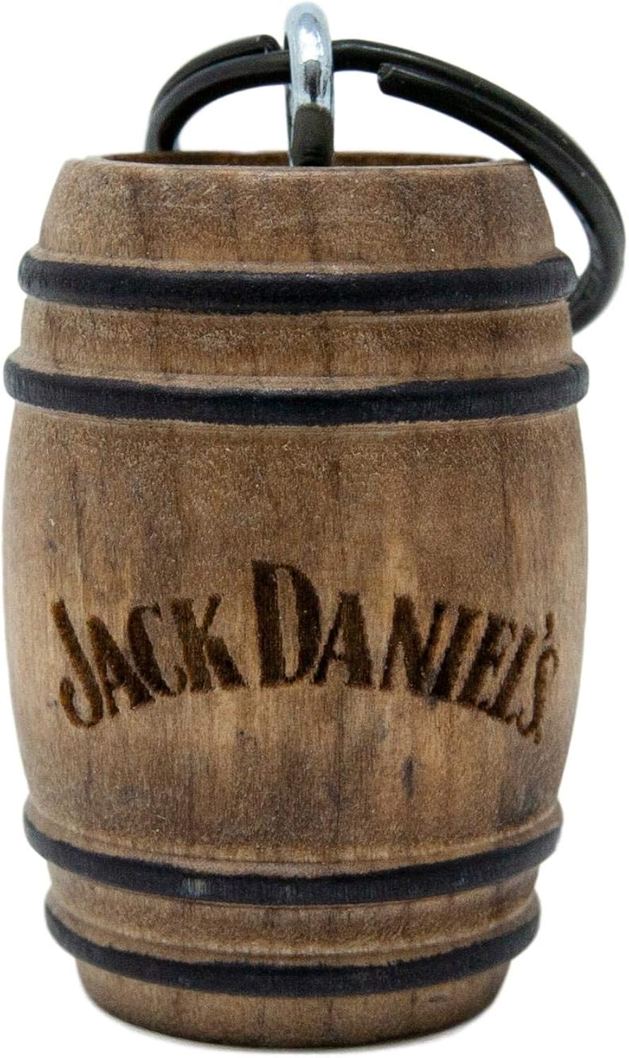 Jack Daniel's Mini Barrel Keychain Made in USA from