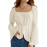 Scarlet Darkness Renaissance Shirt Women Off Shoulder Bell Sleeve Tops Pirate Peasant Blouse