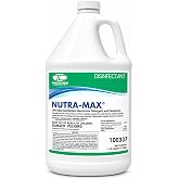Nutra-Max Hospital Grade Disinfectant Cleaner Concentrate, Makes 32 Gallons | EPA List N &amp; G Registered - Kills 99.9% of Viruses, Bacteria, Parvo &amp; Norovirus - Multi-Surface Cleaner - Fresh Scent