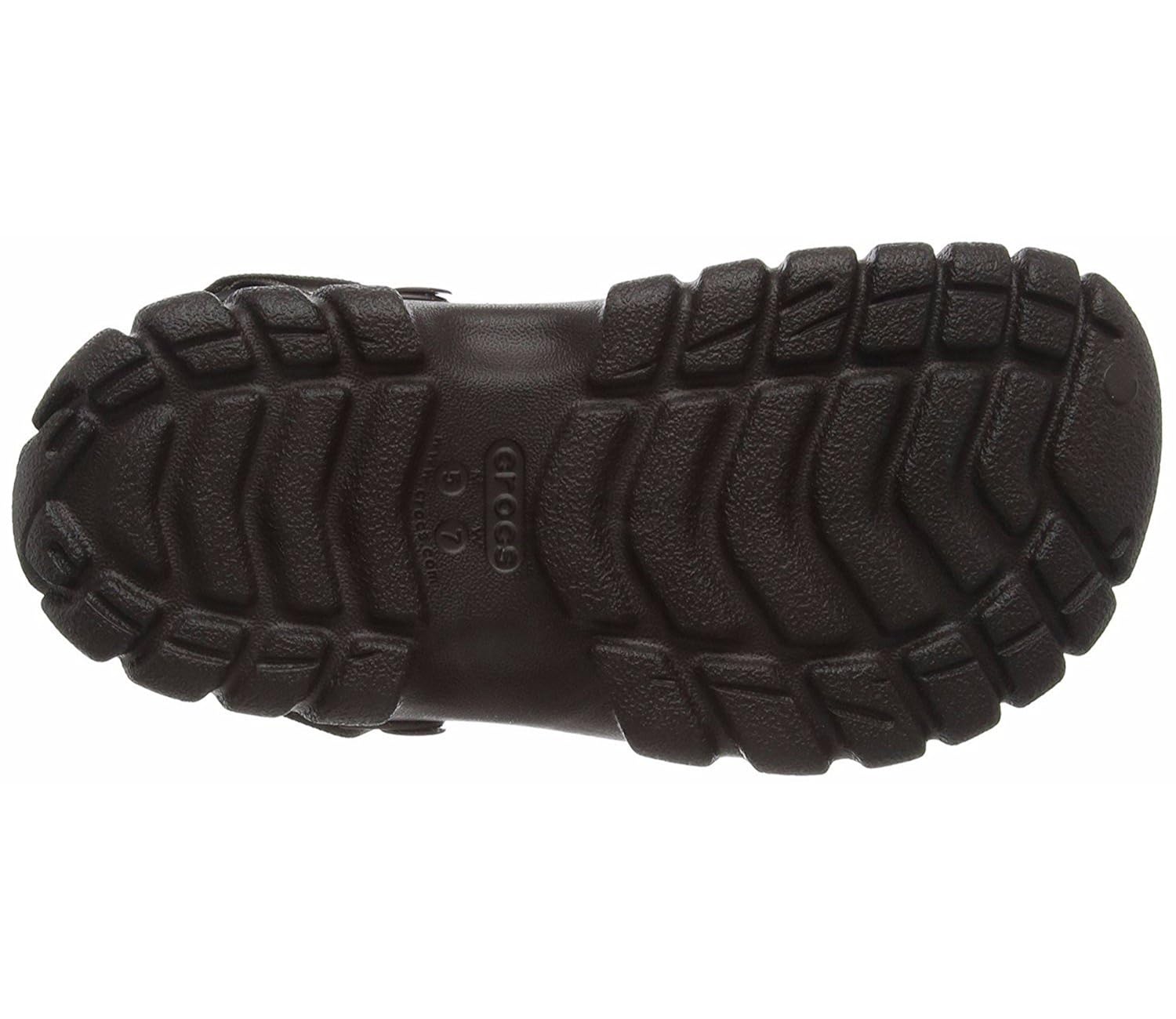 crocs unisex espresso walnut rubber clogs (crocs_887350746341) -m12