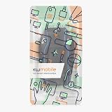 kwmobile Silicone Car Key Cover for BMW 7 5 X3 X4 X5 i8 6 GT - Black/Blue view 7