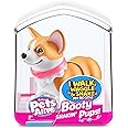 Pets Alive Booty Shakin' Pups (Corgi & Pug) by ZURU, Interactive Mini Dog Toys That Walk, Waggle, and Booty Shake, Electronic Puppy Toy for Kids and Girls (2 Pack)