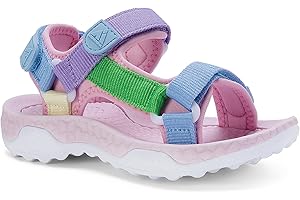Mishansha Boys Girls Sandals with Adjustable Straps Open-Toe Summer Outdoor Sport Sandals for Toddler/Little/Big Kid