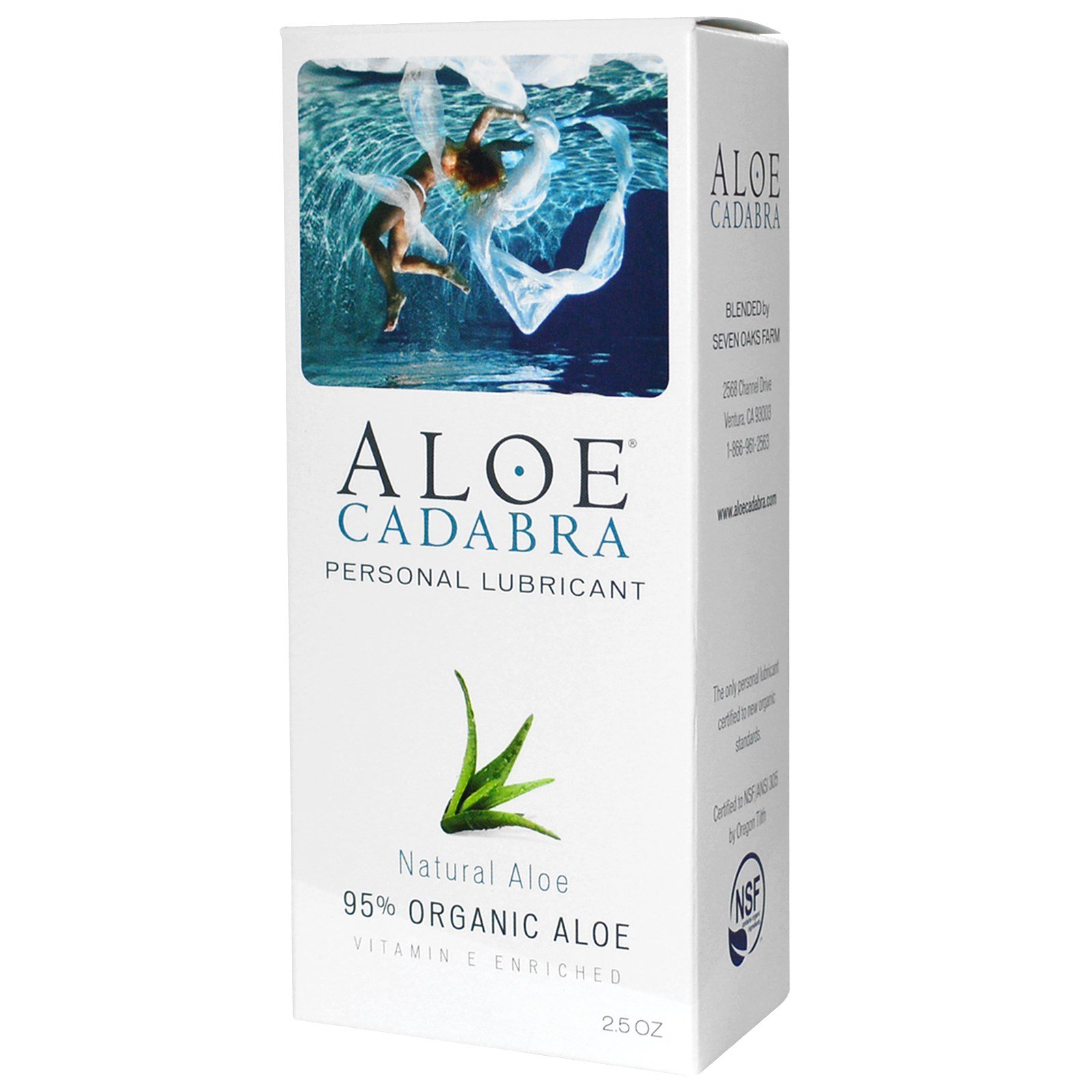 Aloe Cadabra Natural Organic Aloe Vera Personal Lubricant and Vaginal