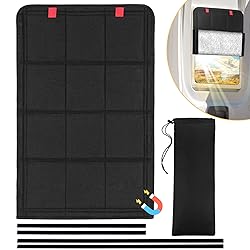 funomo RV Door Window Shade, Foldable Magnet RV