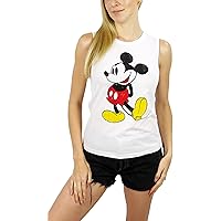 Mickey Mouse Minnie Tank Top Für Frauen - Schwarz Baumwolle Disney Style