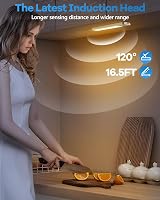 HIBOITEC 3 Color Dimmable Motion Sensor Cupboard Lights, USB-C 1500mAh view 4