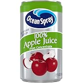 Ocean Spray 100% Apple Juice, 7.2 oz Cans (Pack of 24)