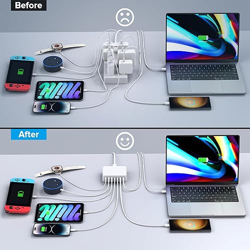 180W USB C Fast Charger Port Compact PD GaN Fast Charger