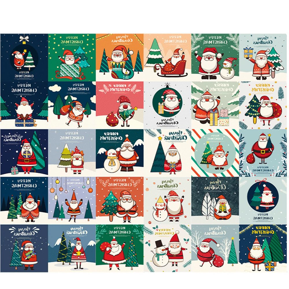 Photo 1 of Stylish and Durable Christmas Cards - Perfect for Writing and Decorating - Specialty Paper for Neat and Tidy Messages - Versatile Usage 60Pcs