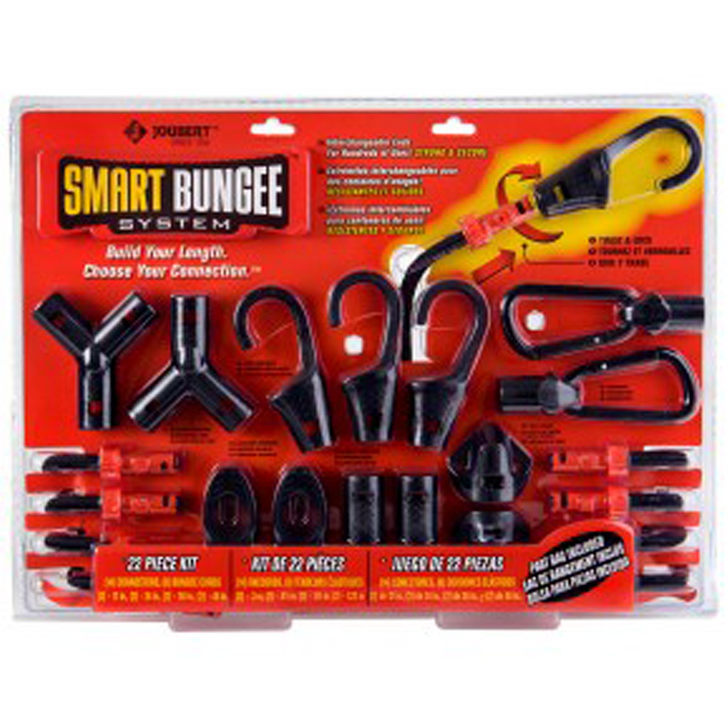 22 Pc. Smart Bungee System Bungee Cords