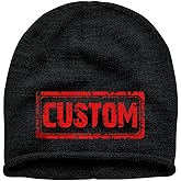 Custom Beanies Hats for Men Women Design Your own Personalized Skull Caps Add Logo Text Image
