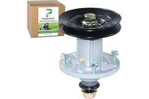 POSEAGLE GY21098 Spindle Assembly with M155979 Pulley Replaces Spindle Replacement GY21098, John Deere AUC15811 Spindle Kit, GY20454, GY20962 for John Deere 145, 155C, LA130, LA140, X140 Mower Decks
