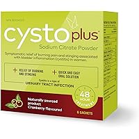 Cystoplus Symptom relief for cystitis, a type of urinary tract infection. Sodium Citrate Powder - Symptom Relief Oral Solutio