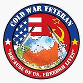 Cold War Veteran Vinyl Decal Wall Laptop Bumper Sticker 5"