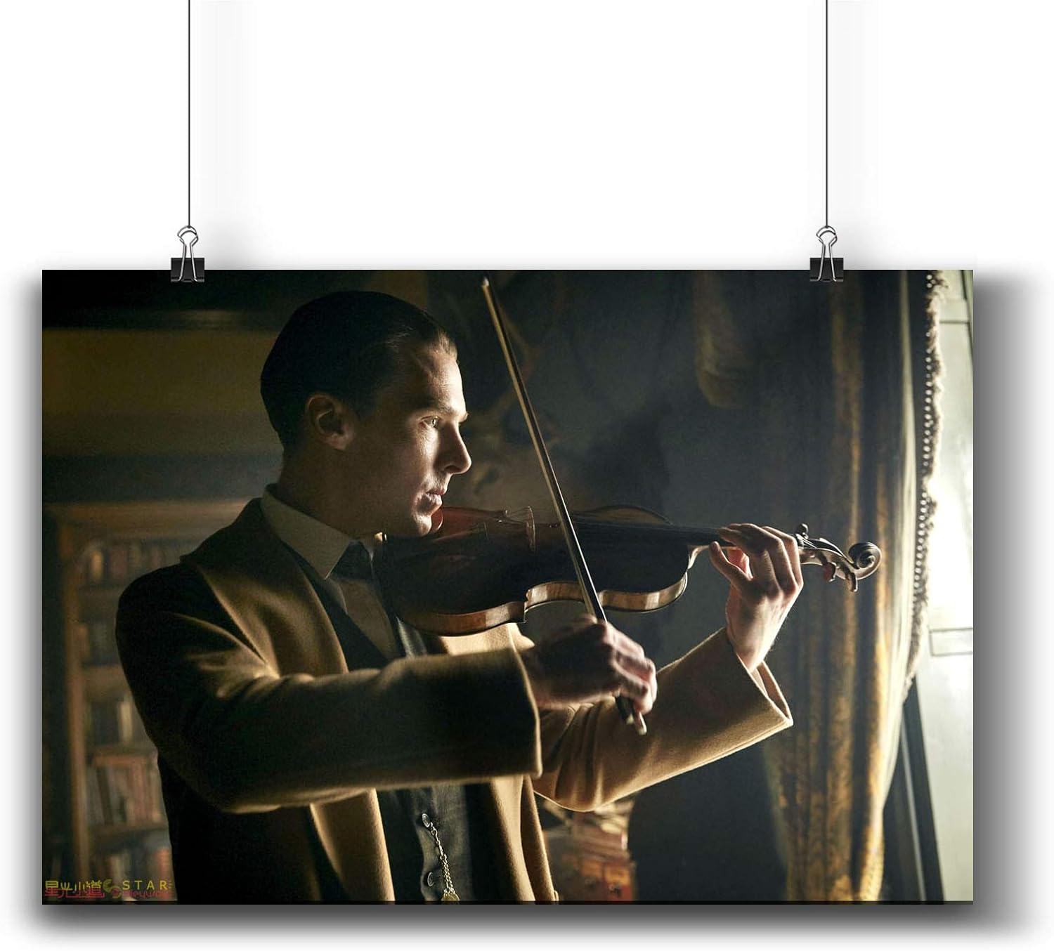 Sherlock TV Series Poster Small Prints 010-336 Sherlock Holmes Benedict Cumberbatch,Wall Art Decor for Dorm Bedroom Living Room (A4|8x12inch|21x29cm)