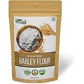 Organic Zing Organic Barley Flour | Organic Hulled Barley ground into Flour - 454 gm