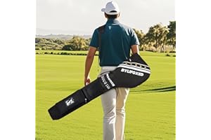 BYLIFOXED Par 3 Golf Carry Bag for Short Game,Sunday Golf Bag for Men,Small Golf Bag with Thick Foam Protection,Fit Up to 5-8 Clubs