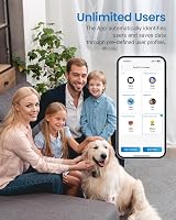 RENPHO Wi-Fi Body Fat Scale with App - 13 Metrics, 396lb Capacity, White view 8