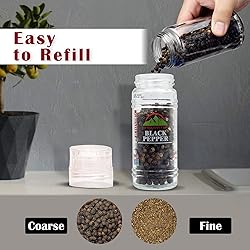 Himalayan Chef Black Pepper Grinder-2 Count