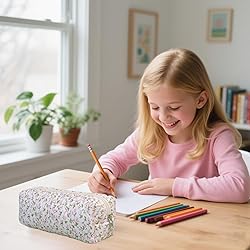Carry bloom Pencil Pouch Cute Pencil Case for Girls