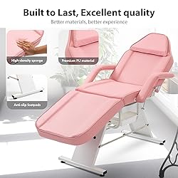 Jaxilyn Tattoo Chair Facial Bed with Two Trays