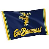 Desert Cactus Savannah Bananas Baseball Flag 100% Polyester Indoor Outdoor 3x5 feet Team Flags (Flag F)