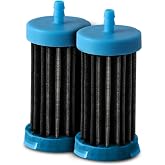 Water Filter Replacement for Jug Countertop Water Filtration System, Removes Unwanted Water Borne Elements, Providing Purified Drinking Water from Your Tap. Filters ONLY 2PK