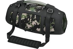 TXEsign EVA Case for JBL Boombox 3 Speaker, Travel Carring Case with Adjustable Shoulder Strap Hard Protective Replacement Co