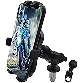 YIMOPART Motorcycle Phone Mount GPS Navigation Bracket Mobile Phone Holder Fork Stem for Suzuki Hayabusa GSX-R 600 750 1000 YZF R1 R6 S1000RR CBR250R 300R Kawasaki Ninja 400