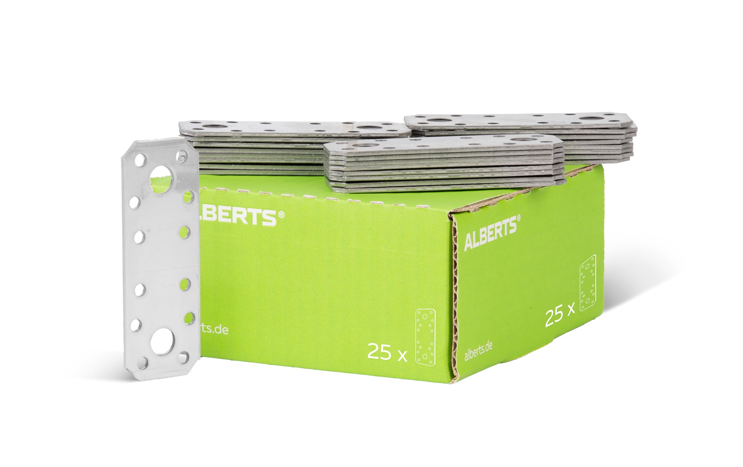 Flat Joint 100 x 35 mm / 25 STK. Material: Edelstahl