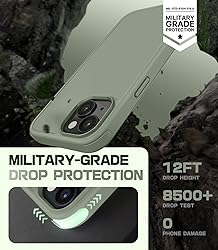 Mobnano for iPhone 14 & iPhone 13, Compatible with