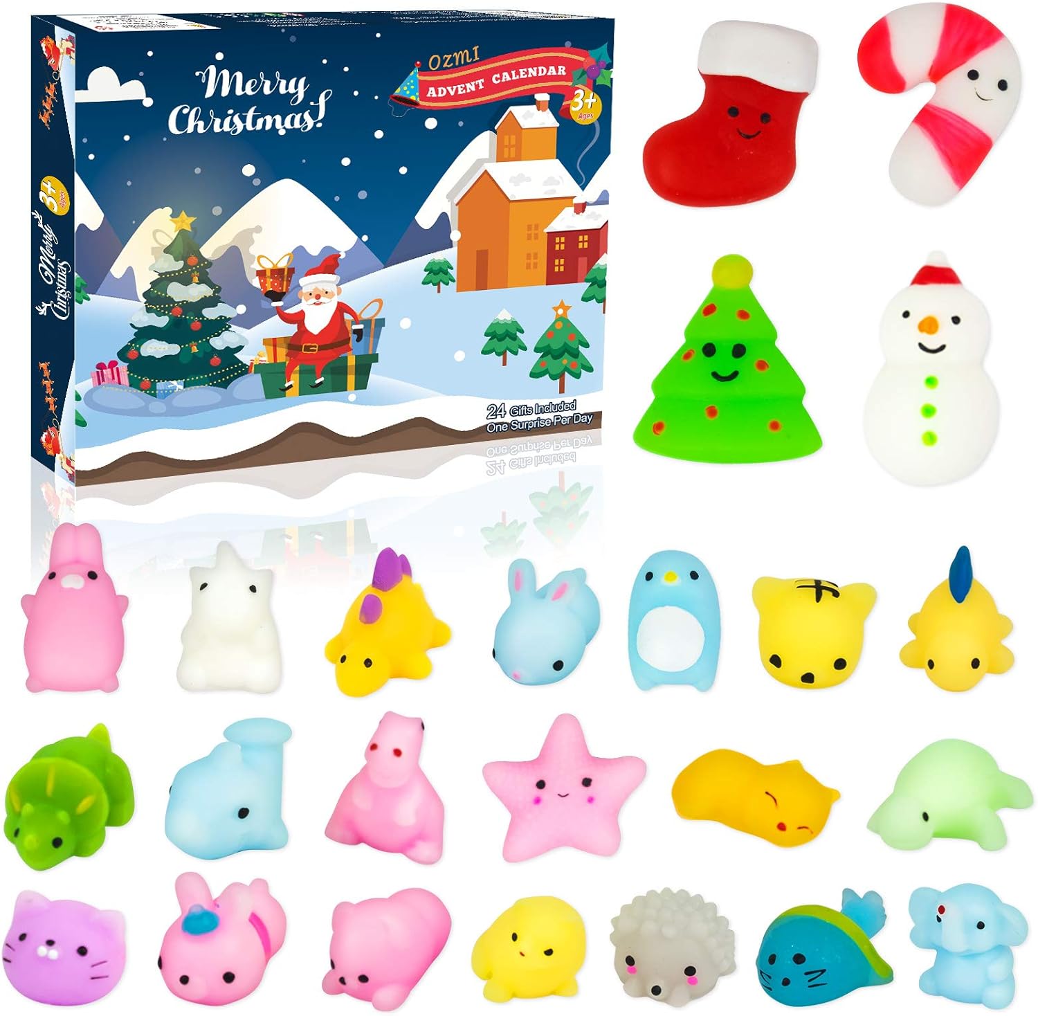 2022 Christmas Candy Countdown Calendar OZMI Advent Calendar 2020 for Kids, Christmas Countdown