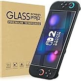 Caweet Screen Protector for Nintendo Switch 2 2025, 9H Hardness HD Tempered Glass Film Guard, 1 Pack