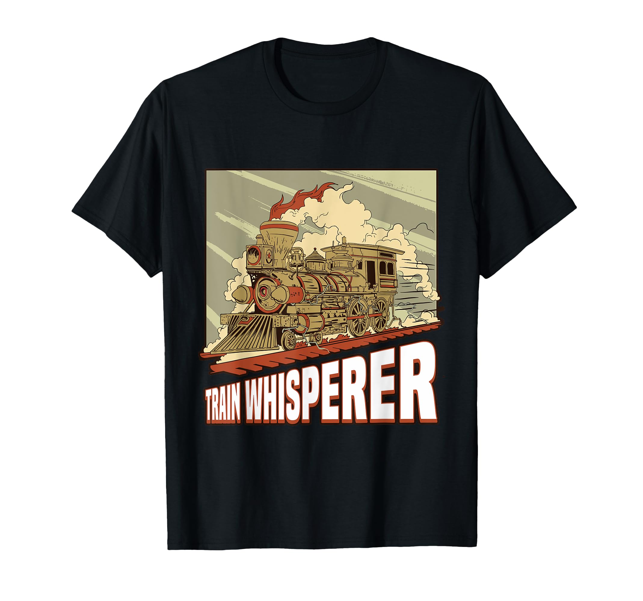 Funny Train Whisperer Trains Lovers Collect Model Conductor T-Shirt
