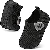 FEETCITY Toddler Walking Shoes Slip On Toddler Shoes Boys Girls Kids Sports Sneakers Casual School Shoes Barefoot Shoes