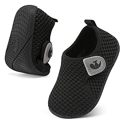 FEETCITY Toddler First Walking Shoes Slip On