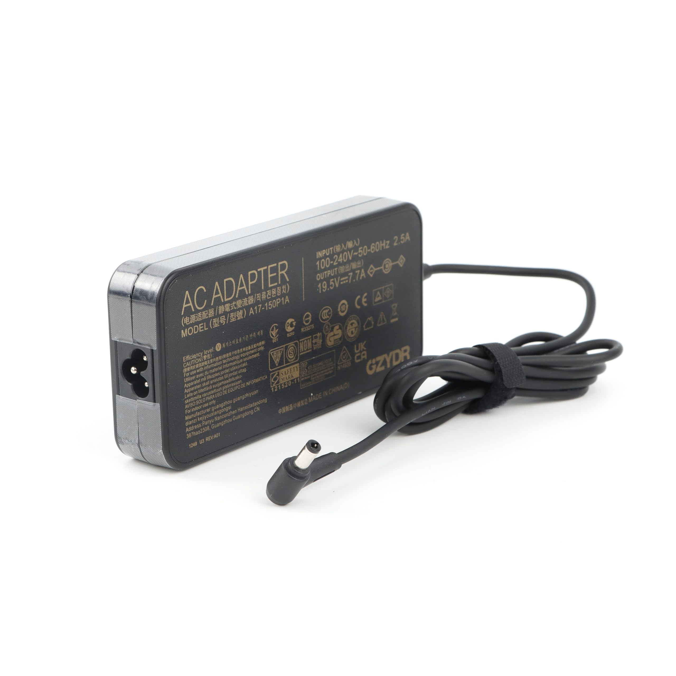 150W 19.5V 7.7A Charger A17-150P1A A17-150P2A ADP-150NB Compatible for ASUS ROG GL503G GL503GE GL703G GL703GE GL703GS GL703V GL703VD GL703VM GL503V GL503VD GL503VM FX504GM G53S G53SX G53J Laptop Power
