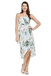 Matching Hawaiian Luau Mother Daughter Halter and
