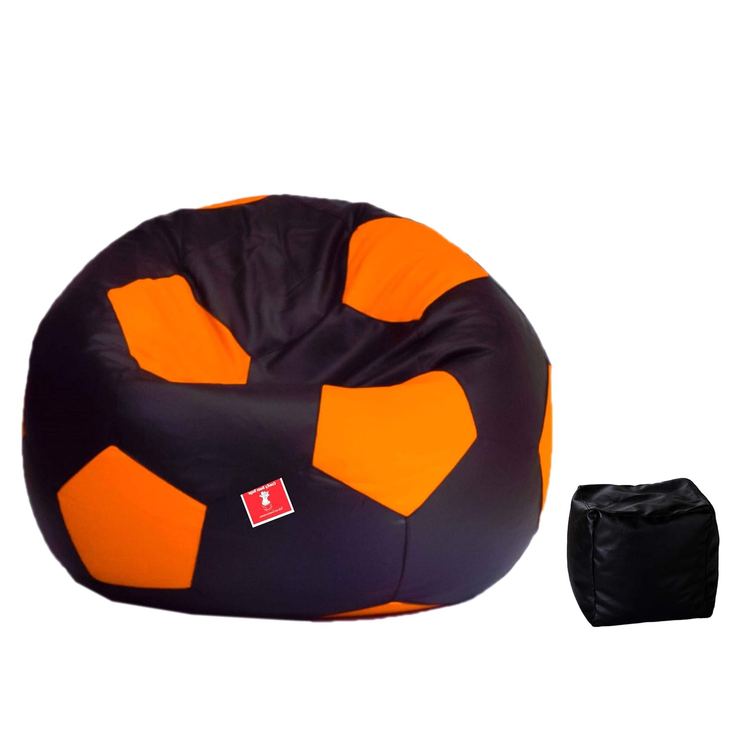 ComfyBean Bean Bag Cover Without Fillers Bean Football Combo