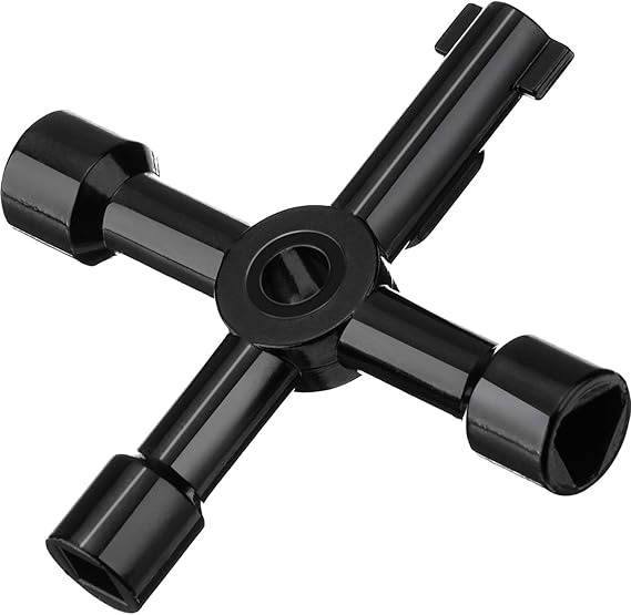 Radiator Key Radiator Bleed 4Way MultiFunctional Utilities Key for