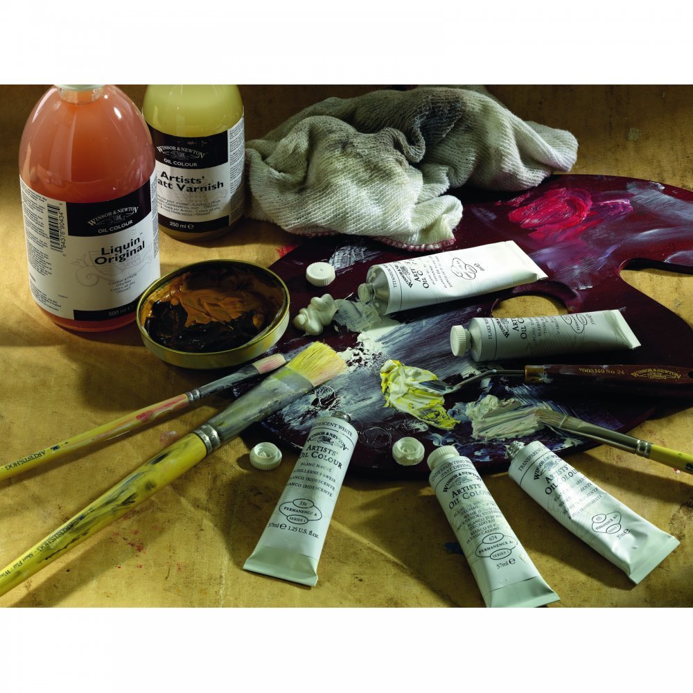 Winsor & Newton Artists' Oil Colour Paint Introductory Set, Ten 21ml Tubes, Crimson,Yellow,Green, 0.7 Fl Oz (Pack of 10)