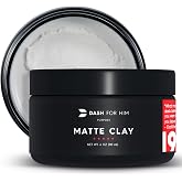 Hair Clay for Men 4oz - Scented, Medium Hold, Adds Volume &amp; Texture Styling | Matte Finish, Medium Hold, Adds Volume &amp; Texture, Scented, Clean Ingredients, Non-Greasy &amp; Easy to Wash Out
