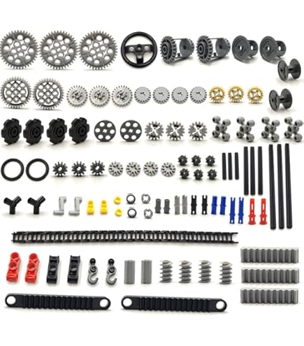 Amazon.com: Gobricks GDS-1313 Technic Axle 32 1PCS Compatible with
