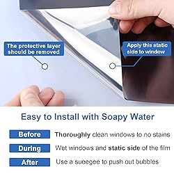 Dwersty One Way Daytime Window Privacy Film See Out