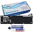 Bituli 6GTPY Battery for Dell XPS 15-9560 15-9550 15-9570 15-7590 Precision 5520 5530 5540 5510 Vostro 7500 4GVGH 1P6KD 5XJ28 GPM03 P56F, 6GTPY Battery 97Wh Replacement for Dell XPS 9560 97Wh 11.4V