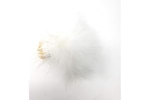 Creative Angler Strung Marabou Bird Feathers for Tying Fly Fishing Flies - Fly Tying Accessories - Perfect Choice for Tail & Wings and Easy to Tie On The Lure