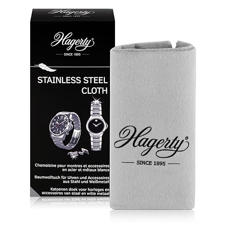 Hagerty Stainless Steel Cloth Spezielles Tuch für Edelstahl