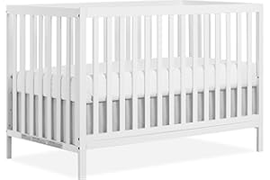 JPMA & Greenguard Gold Certified Dream On Me Synergy MOD Crib, Made with Sustainable New Zealand Pinewood