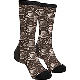 DEKIFNHG Black Cat Starry Night Funny Novelty Socks Casual Athletic Crazy Crew Socks For Women Men